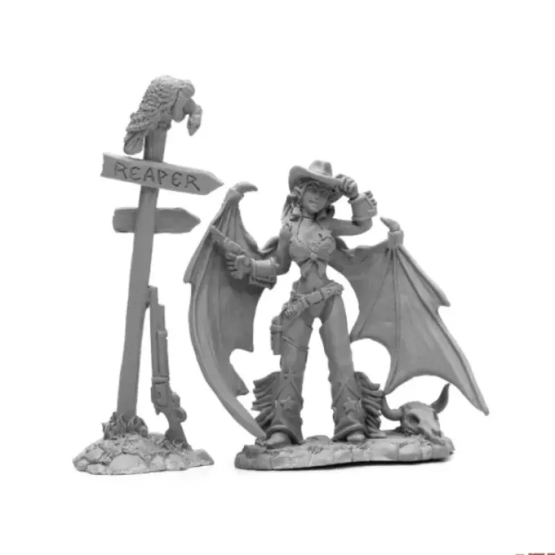 Tabletop Miniatures-Reaper Miniatures Western Sophie #03985 ReaperCon 2005 Unpainted Metal Figure - Your Source for Gaming Essentials