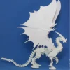 Tabletop Miniatures-Reaper Miniatures Wyrmgear, Clockwork Dragon #77177 Bones D&D RPG Mini Figure - Your Source for Gaming Essentials