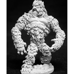 Tabletop Miniatures-Reaper Miniatures Yeti #02697 Dark Heaven Legends Unpainted Metal D&D RPG Figure - Your Source for Gaming Essentials