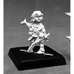 Tabletop Miniatures-Reaper Miniatures Yoon Iconic Kineticist 60200 Pathfinder Unpainted Figure - Your Source for Gaming Essentials