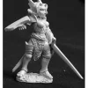 Tabletop Miniatures-Reaper Miniatures Yvonne, Warmaiden #02573 Dark Heaven Legends Unpainted Metal - Your Source for Gaming Essentials