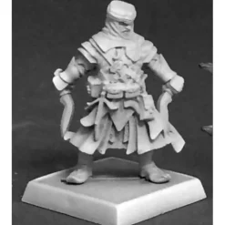 Tabletop Miniatures-Reaper Miniatures Zadim Iconic Slayer #60179 Pathfinder Unpainted Figure - Your Source for Gaming Essentials