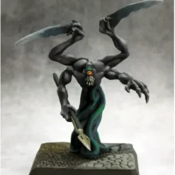 Tabletop Miniatures-Reaper Miniatures Zeshin Nightcreeper, Darkreach Demon 14646 Darkreach Unpainted - Your Source for Gaming Essentials