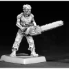 Tabletop Miniatures-Reaper Miniatures Zombie Chainsaw #50091 Chronoscope Metal D&D RPG Mini Figure - Your Source for Gaming Essentials