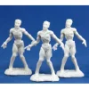 Tabletop Miniatures-Reaper Miniatures Zombies (3 Pieces) #77053 Bones Unpainted RPG D&D Mini Figure - Your Source for Gaming Essentials