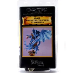 Tabletop Miniatures-Riding The Cold Wind To Valhalla #10-462 Classic Ral Partha Fantasy Metal Figure - Your Source for Gaming Essentials