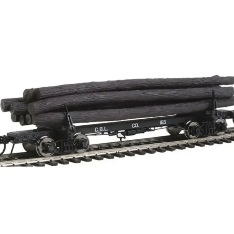 Rivarossi HR6314 HO Coos Bay Lumber Co. 38' Skeleton Log Car (Set of 2) - Your Source for Gaming Essentials* New