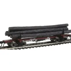 Rivarossi HR6315 HO Pacific Lumber Co. 38' Skeleton Log Car (Set of 2) - Your Source for Gaming Essentials* Clearance