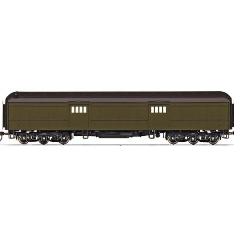 Rivarossi HR4085 HO Unlettered Painted Pullman 60' Heavyweight Baggage Car Green - Your Source for Gaming Essentials* Discount