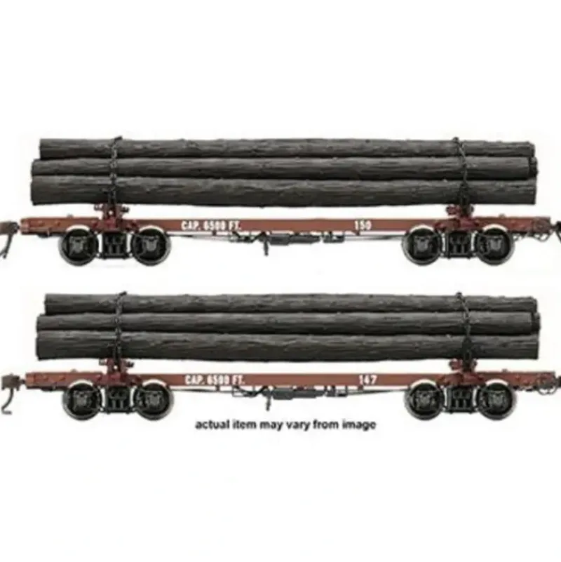 Rivarossi HR6211 HO Westside Lumber Skeleton Log Car #147, 130 (Set of 2) - Your Source for Gaming Essentials* Sale