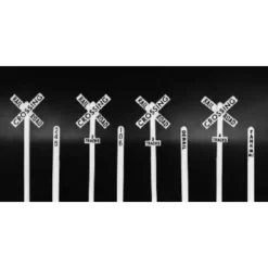Rix Products 628-0660 Crossbuck and Milepost Set - Your Source for Gaming Essentials* Outlet