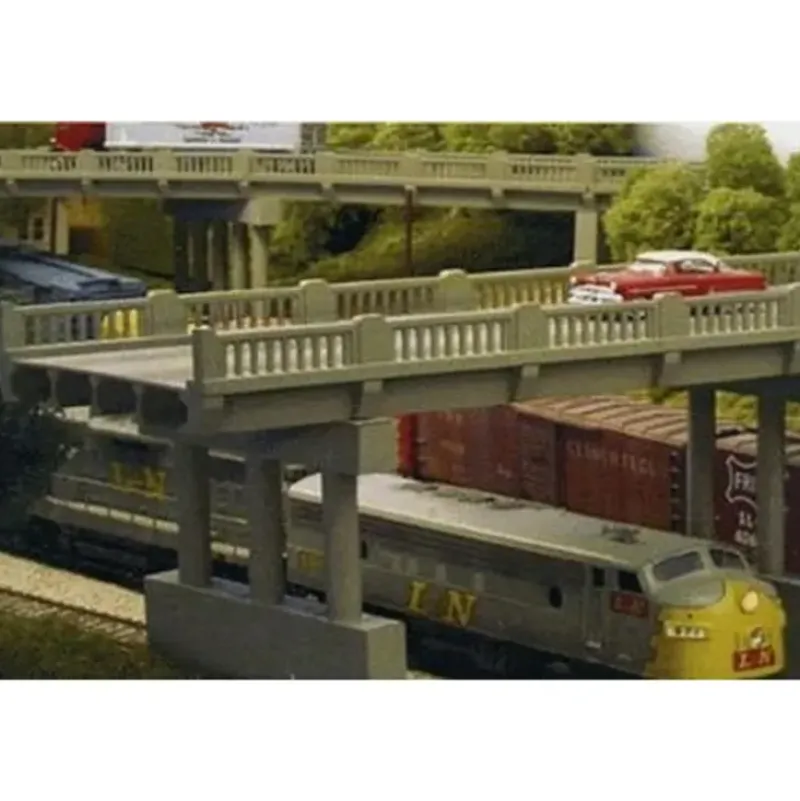 Rix Products 628-101 HO 50' Early Highway Overpass - Your Source for Gaming Essentials* Sale