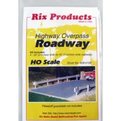 Rix Products 628-0106 HO Highway Overpass Roadway 50' 15.2m Sections (Pack of 4) - Your Source for Gaming Essentials* Online