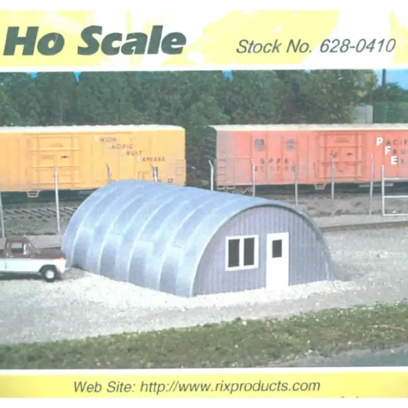 Rix Products 628-0410 HO Scale Quonset Hut Building Kit - Your Source for Gaming Essentials* Clearance