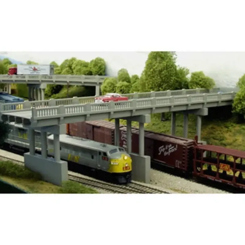 Rix Products 628-0153 N 150' Early Highway Overpass W/4 Piers Kit - Your Source for Gaming Essentials* Discount