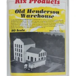 Rix Products 628-250 Old Henderson Warehouse Building Kit - Your Source for Gaming Essentials* Hot
