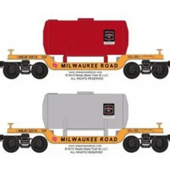 RMT 96516 Milwaukee Road Depressed Center Flatcars (Set of 2) - Your Source for Gaming Essentials* Sale