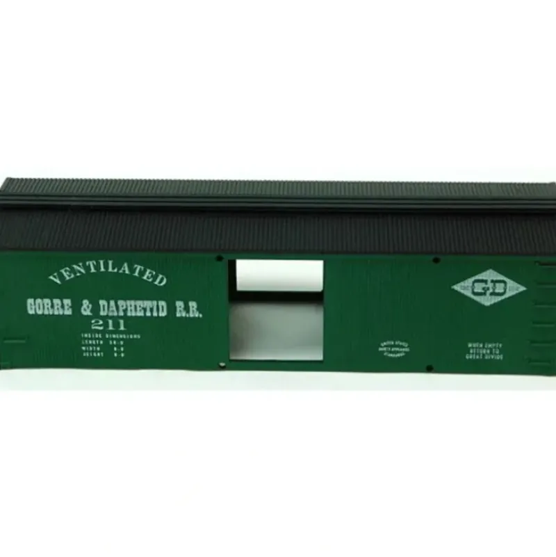 Roundhouse 1008 HO Scale Goore & Daphetid 36' Ventilated Box Car Kit - Your Source for Gaming Essentials* Best
