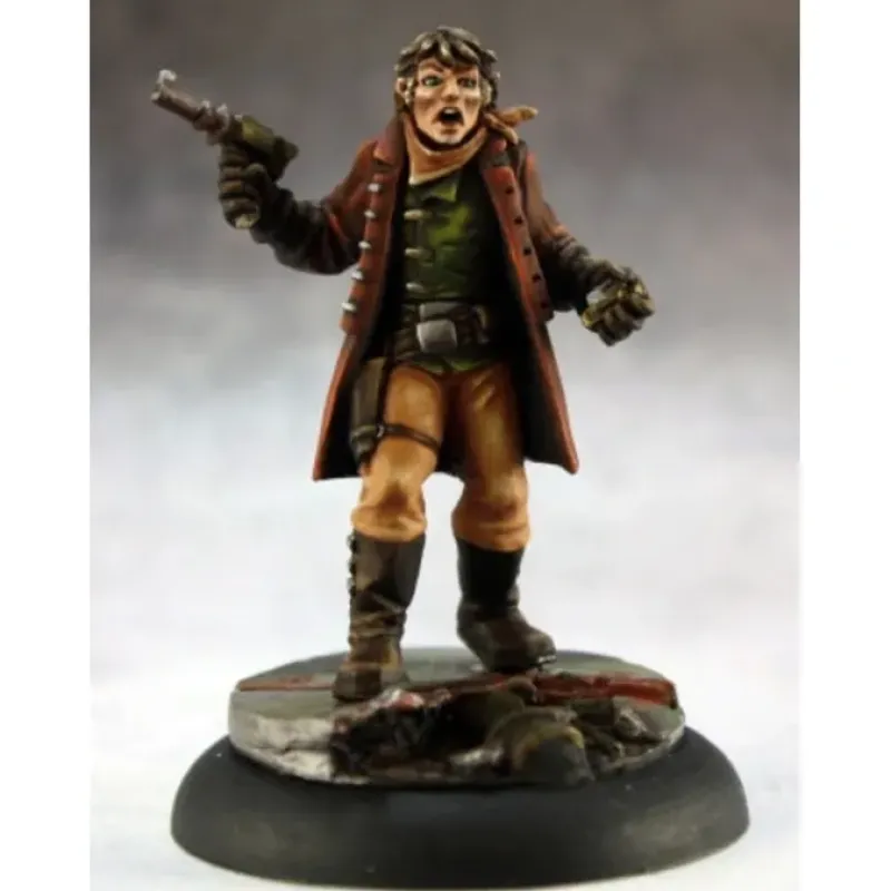Tabletop Miniatures-Rudd Starslider Space Smuggler 50302 Chronoscope Unpainted Mini - Your Source for Gaming Essentials