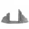 Tabletop Miniatures-Ruined Doorway #77987 Bones Unpainted Plastic Figure - Your Source for Gaming Essentials