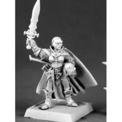 Tabletop Miniatures-Seelah, Iconic Female Paladin #60019 Pathfinder Miniatures Unpainted - Your Source for Gaming Essentials