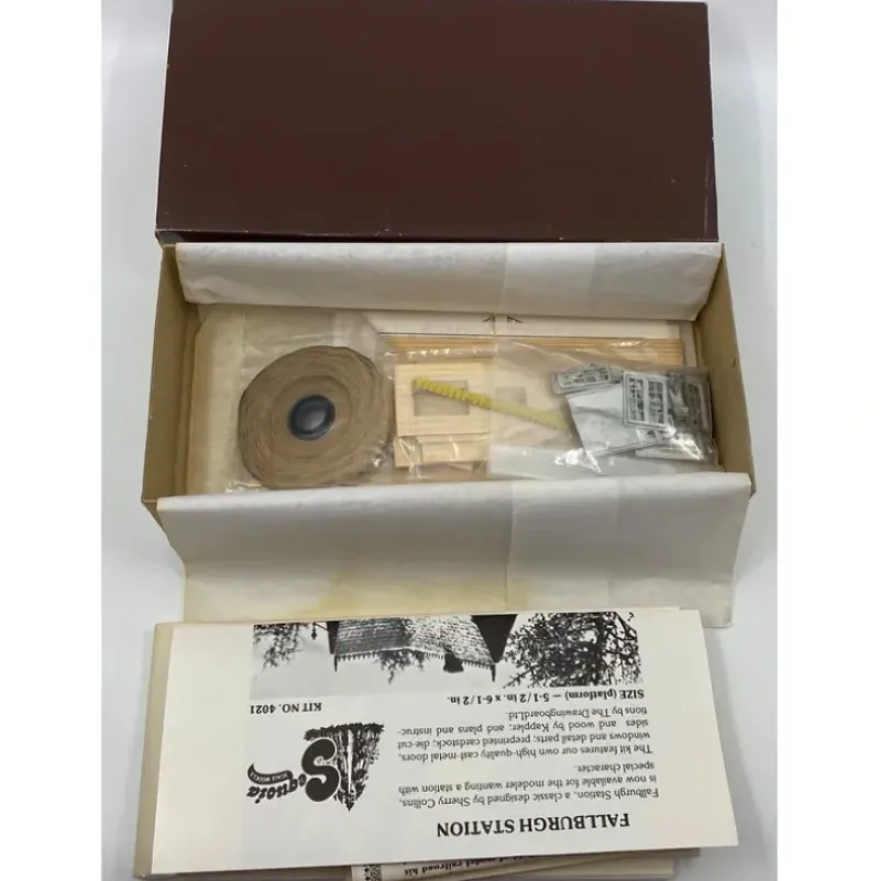 Sequoia Scale Models 4021 HO Fallburgh Station Building Kit - Your Source for Gaming Essentials* Hot