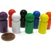 Board Games>Set of 8 Ball Pawns 30mm Peg Pieces for Board Game Play - Assorted Colors - Your Source for Gaming Essentials