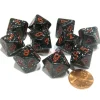 Dice>Set of 10 Chessex D10 Dice - Speckled Space - Your Source for Gaming Essentials