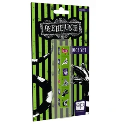 Dice>Set of 6 D6 Pop Culture Dice - Beetlejuice - Your Source for Gaming Essentials