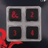 Dice>Set of 4 Dungeons and Dragons RPG Metal D6 Dice Set - Your Source for Gaming Essentials