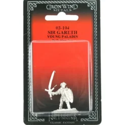 Tabletop Miniatures-Sir Gareth Young Paladin #03-104 Classic Ral Partha Fantasy RPG Metal Figure - Your Source for Gaming Essentials
