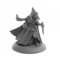 Tabletop Miniatures-Sister Hazel, Plague Doctor #04075 Dark Heaven Legends Unpainted Metal Figure - Your Source for Gaming Essentials