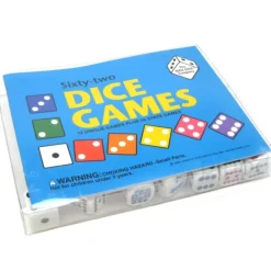 Dice>Sixty-two Dice Games Pack - Includes 20 Dice and an Instruction Booklet - Your Source for Gaming Essentials