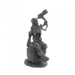 Tabletop Miniatures-Skeletal Rum Runner #04057 Dark Heaven Legends Unpainted Metal Figure - Your Source for Gaming Essentials