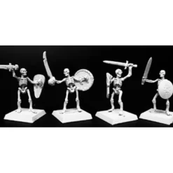 Tabletop Miniatures-Skeletal Warrior (9), Necropolis Grunt #06133 Warlord Army Unpainted - Your Source for Gaming Essentials