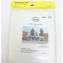 Smalltown USA 699-6029 HO Classic Car Showroom Building Kit - Your Source for Gaming Essentials* New