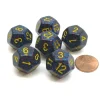 Dice>Speckled 18mm 12 Sided D12 Chessex Dice, 6 Pieces - Twilight - Your Source for Gaming Essentials
