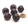Dice>Speckled 18mm 12 Sided D12 Chessex Dice, 6 Pieces - Hurricane - Your Source for Gaming Essentials