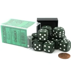 Dice>Speckled 16mm D6 Chessex Dice Block (12 Dice) - Recon - Your Source for Gaming Essentials