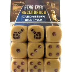 Dice>Star Trek Ascendancy: Cardassian Dice Set (9 Dice) - Your Source for Gaming Essentials