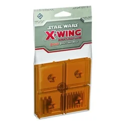 Board Games>Star Wars X-Wing Miniatures Game: Orange Bases and Pegs - Your Source for Gaming Essentials