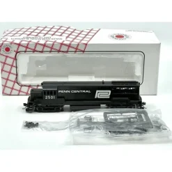Stewart 7208 HO Penn Central GE U25B Phase II Powered Diesel Locomotive #2501 - Your Source for Gaming Essentials* New