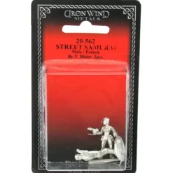 Tabletop Miniatures>Street Samurai Male and Female #20-562 Shadowrun RPG Metal Ral Partha Figure - Your Source for Gaming Essentials