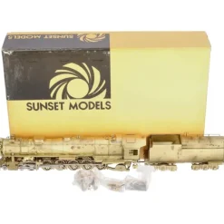 Sunset Models 9000 HO Scale BRASS UP 4-12-2 Steam Locomotive & Tender VG/Box - Your Source for Gaming Essentials* Clearance