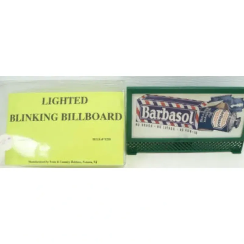 T&C Barbasol Lighted Blinking Billboard - Your Source for Gaming Essentials* Online