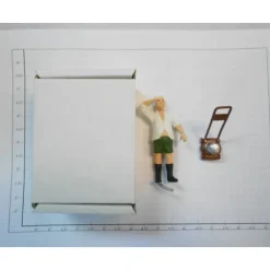 Taura Figures 14.04 White Metal Fat Man Mower Figure - Your Source for Gaming Essentials* Online