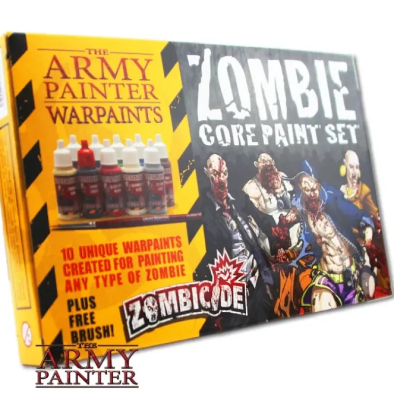 Tabletop Miniatures-The Army Painter Warpaints: Zombicide Core Paint Set - Your Source for Gaming Essentials