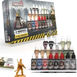 Tabletop Miniatures-The Army Painter Warpaints: Zombicide 2nd Edition Paint Set - Your Source for Gaming Essentials