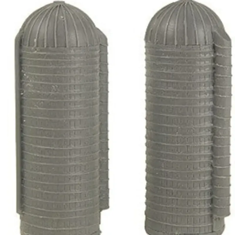 The N Scale Architect 30008 Farm Silos (Pack of 2) - Your Source for Gaming Essentials* Best