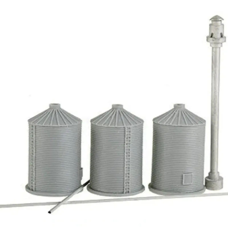 The N Scale Architect 30002 Grain silo & pipe system - Your Source for Gaming Essentials* New